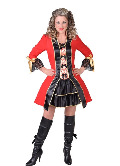 Robe marquise rouge