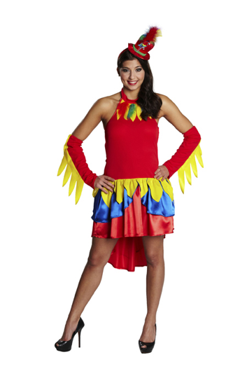 Robe sexy de perroquet