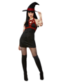 Robe sexy de sorcière satanique pour Halloween