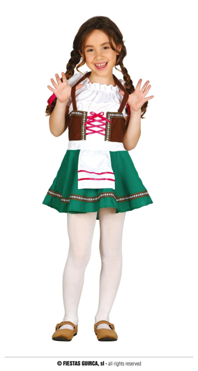 robe tyrolienne pour les filles