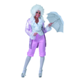 rococo dame roze