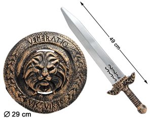roman sword and shield