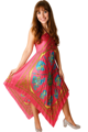 Romeinse vrouw verkleed jurk one size