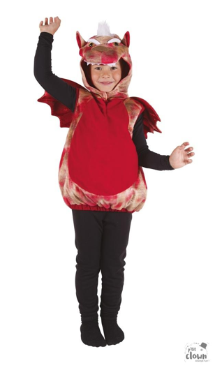 rood draak kostuum kids