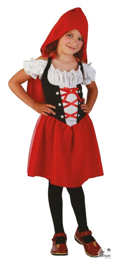 roodkapje meisjes jurk