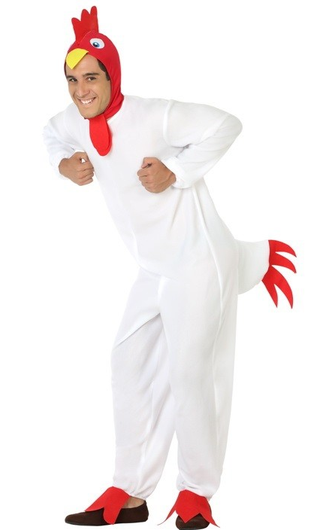 Rooster costume for adults