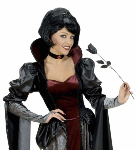 Rose noire par pièce