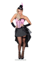 Roze Burlesque dame