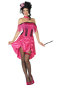 Roze cabaret jurk moulin rouge