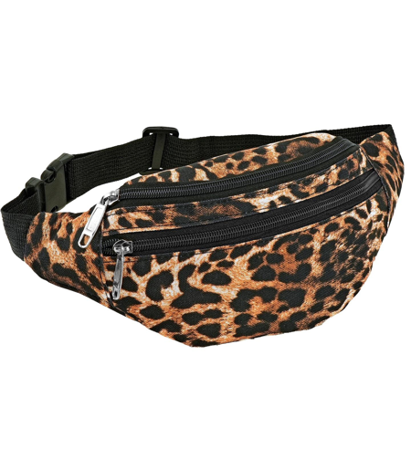 Sac banane des années 90 - Style Fanny Pack léopard