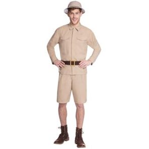 safari kostuum voor mannen