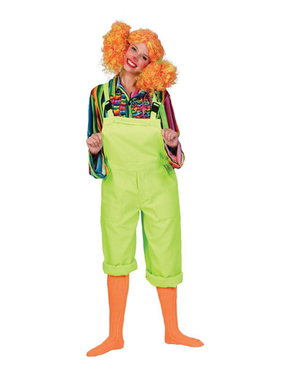 Salopet tuinbroek fluo groen
