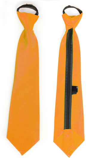 Satijnen das oranje