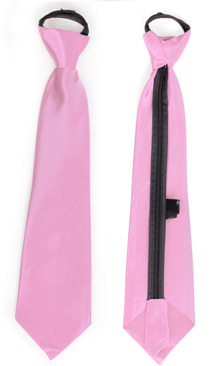 Satijnen das roze