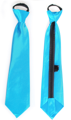 Satijnen das turquoise