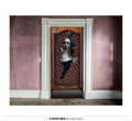 Scary nun door decoration 80x180 cm