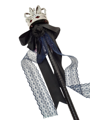 Sceptre royal / Couronne sur bâton