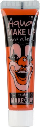 Schminktube oranje 15ml