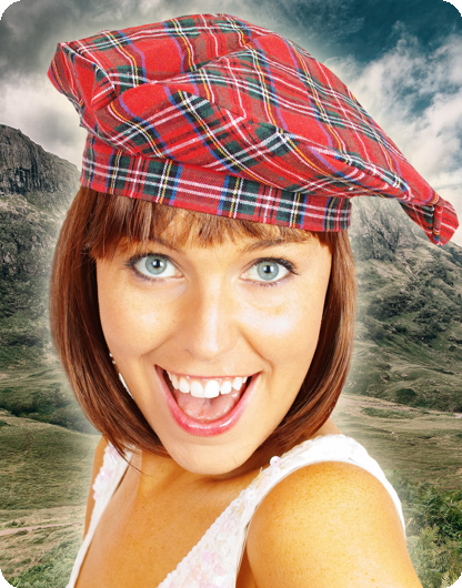 Scottish beret