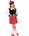 Scottish costume child girl