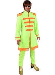 sergeant pepper costume fluorescent green