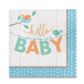 Servetten hello baby boy 33 cm 16 stuks