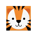 Serviettes Tiger (33cm, 16pcs)