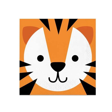 Serviettes Tiger (33cm, 16pcs)