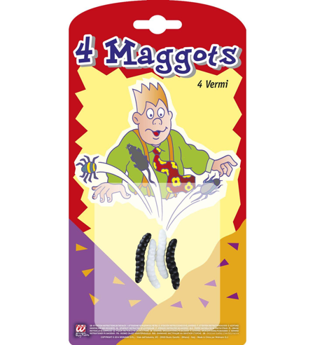 Set of 4 maggots