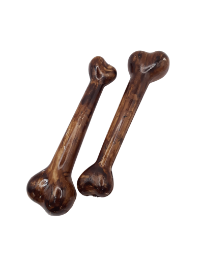 Set van 2 middelgrote plastic botten / knoken