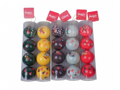 set van 4 kerstballen Mickey and friends