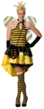 Sexy bee dress ladies fancy dress