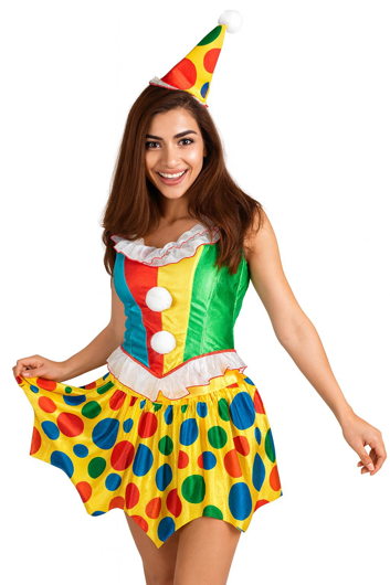 Sexy clown girl