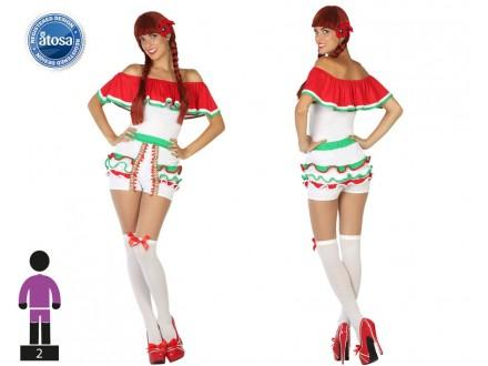 Sexy jumpsuit mexicaanse dame