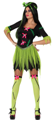 Sexy monster costume woman T-1