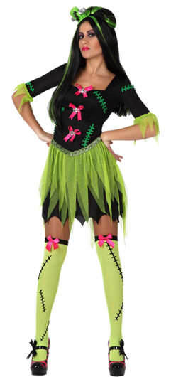 Sexy monster costume woman T-1