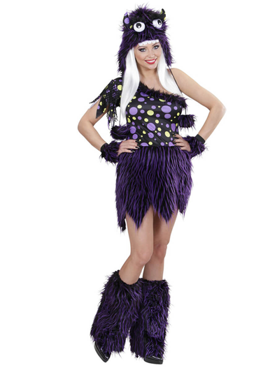 Sexy Purple Monster deguisement pour dames