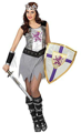 Sexy ridder dames kostuum