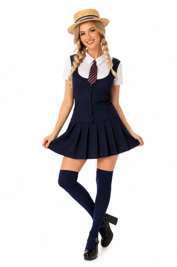 Sexy schoolgirl costume