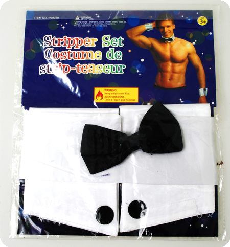 Sexy Stripper Kostuum Accessoires Set