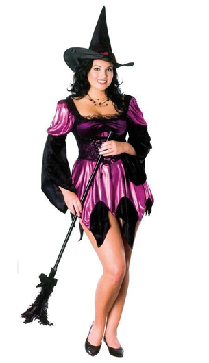 Sexy witch costume for ladies