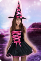 Sexy witch neon pink