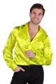 shirt satin lemon