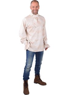 shirt with jabot