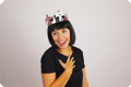 Silver Plastic King's Crown