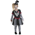 Skelet halloween jurkje voor meisjes