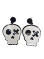 Skelet oorbellen Punk rock