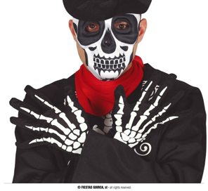 skeleton gloves