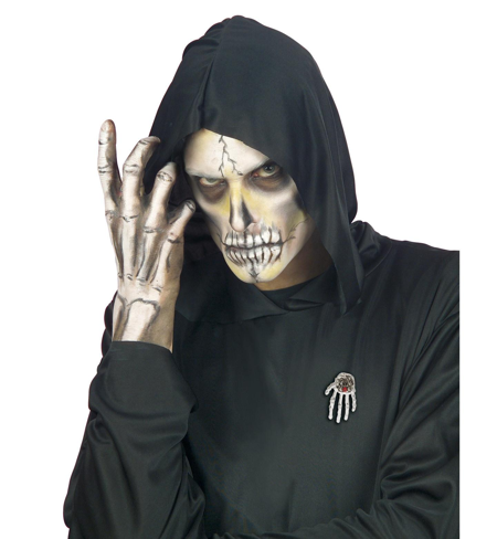 Skeleton Hand Brooches