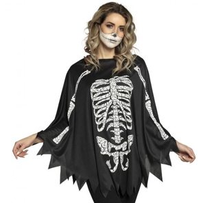 skeleton poncho